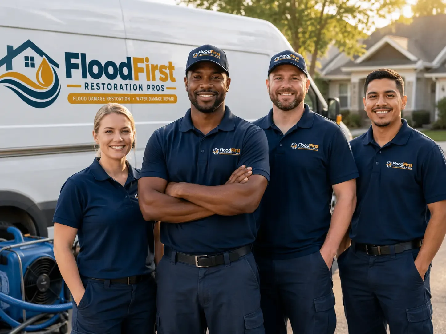 Flood Damage Restoration company in Warden, WA